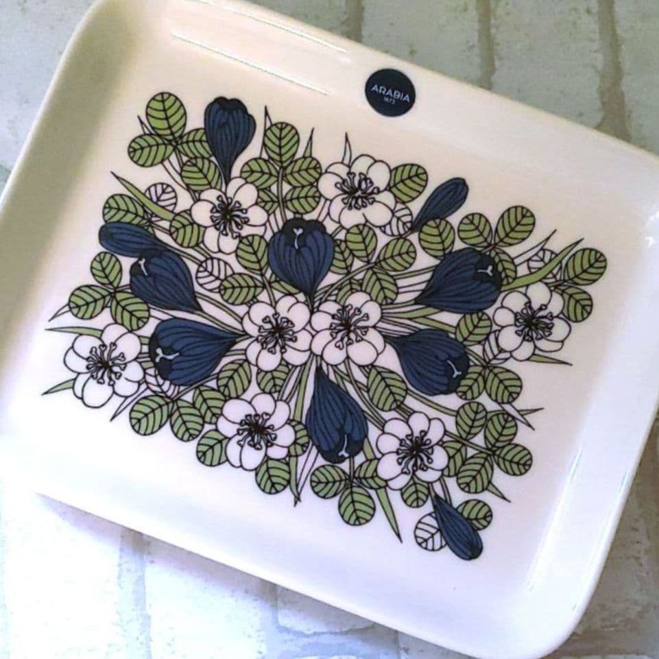 新品未使用ARABIAアラビア ◆Krokusクロッカス 5点セット