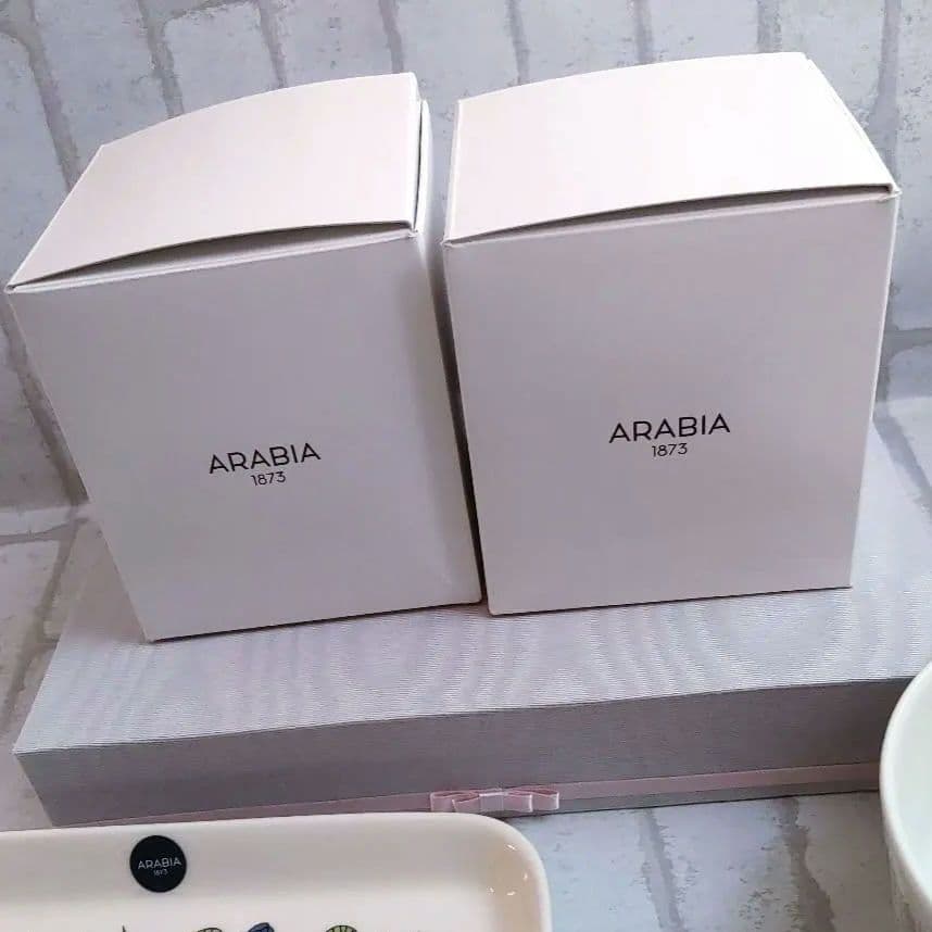 新品未使用ARABIAアラビア ◆Krokusクロッカス 5点セット