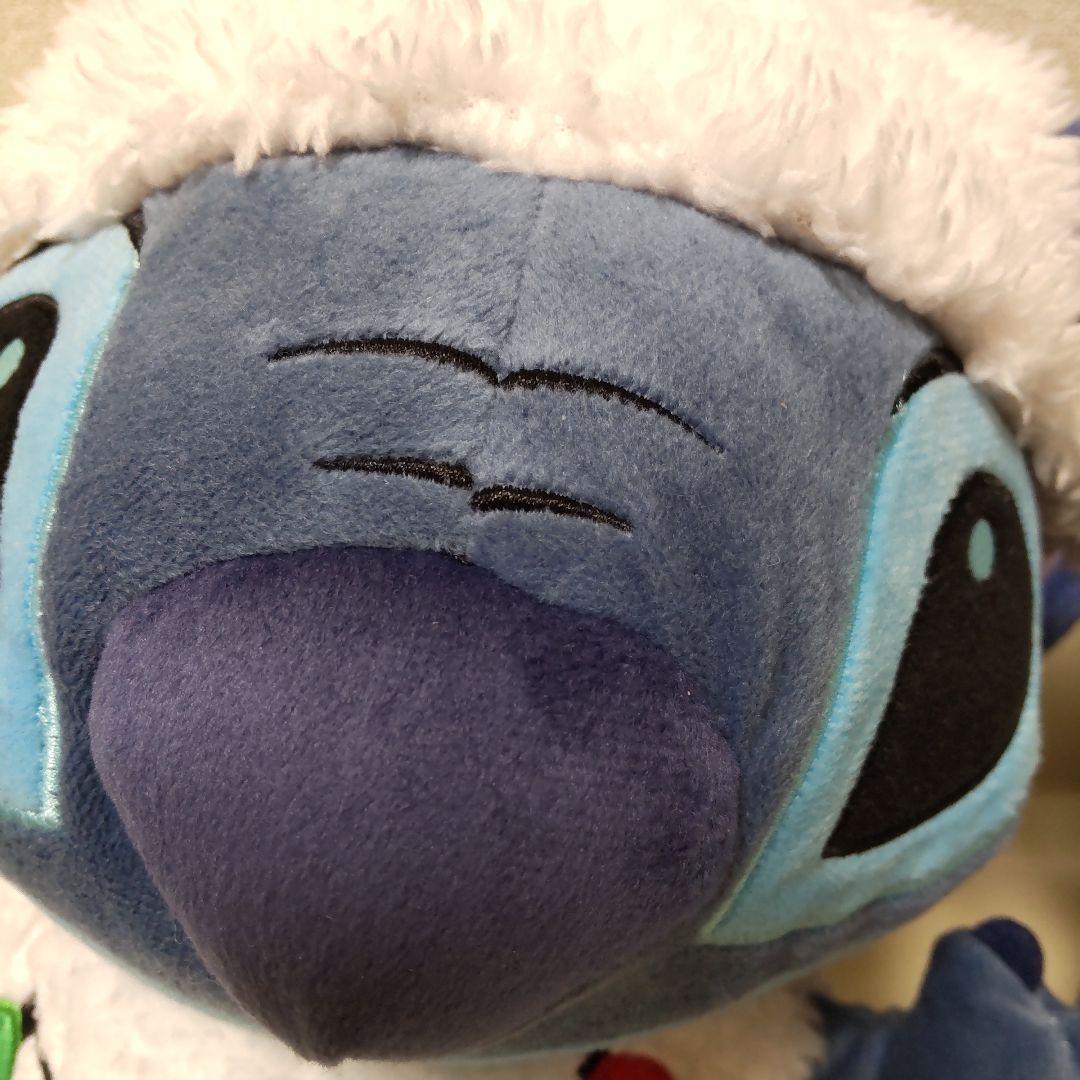 ディズニーストア　スティッチクリスマスぬいぐるみ　ベーシックプラッシュ