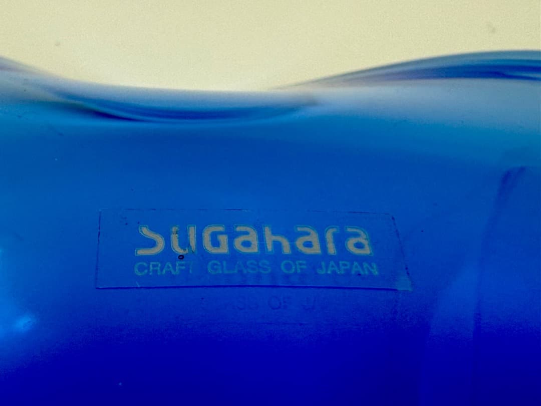 新品】スガハラ 青の花柄皿 3枚 セザート皿 - メルカリ