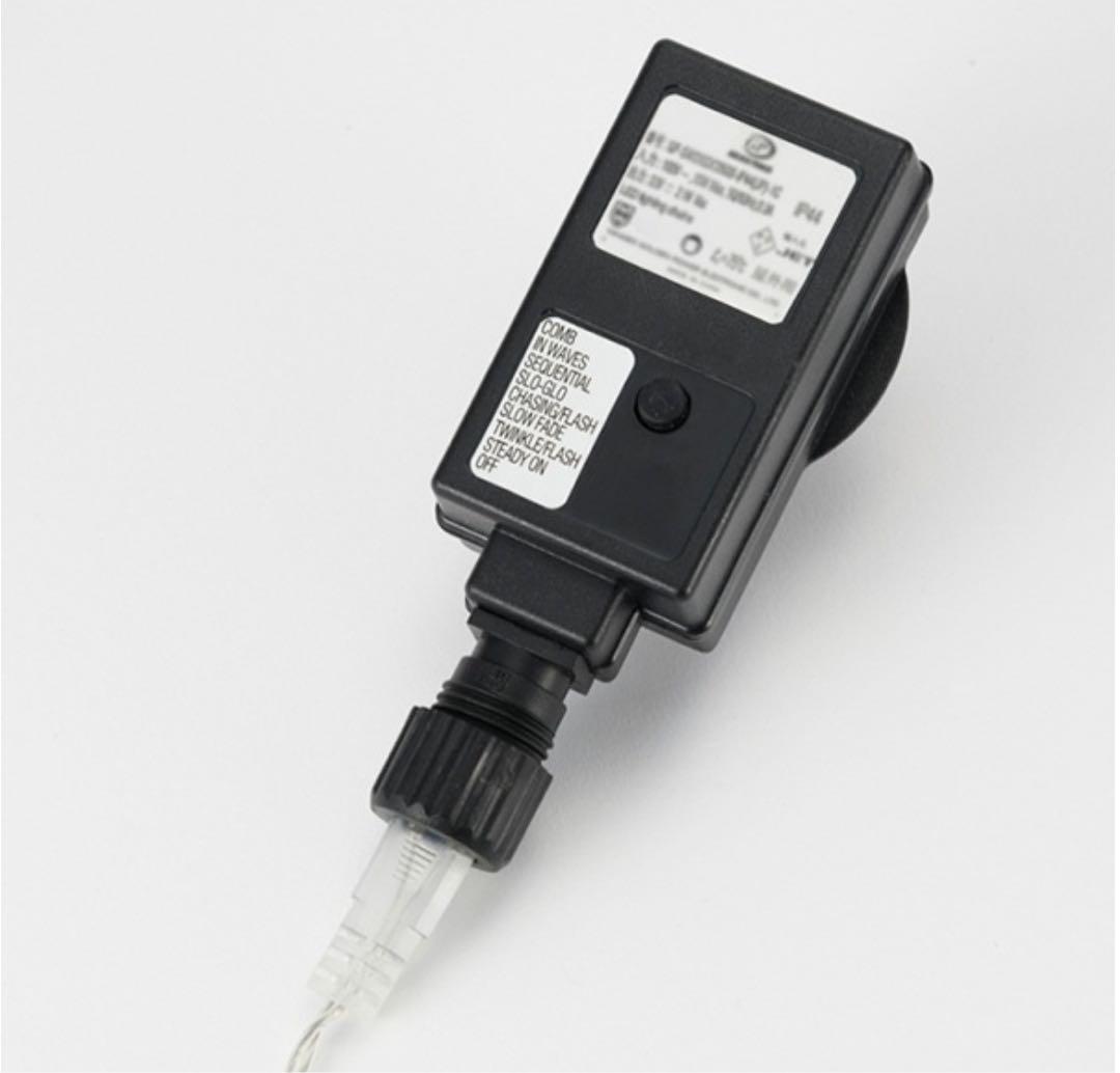 ガーランドライト電球色LED200個　10個セット