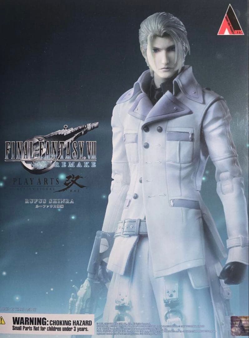 新品未開封 FF7 リメイク PLAY ARTS改 ルーファウス レノ ルード