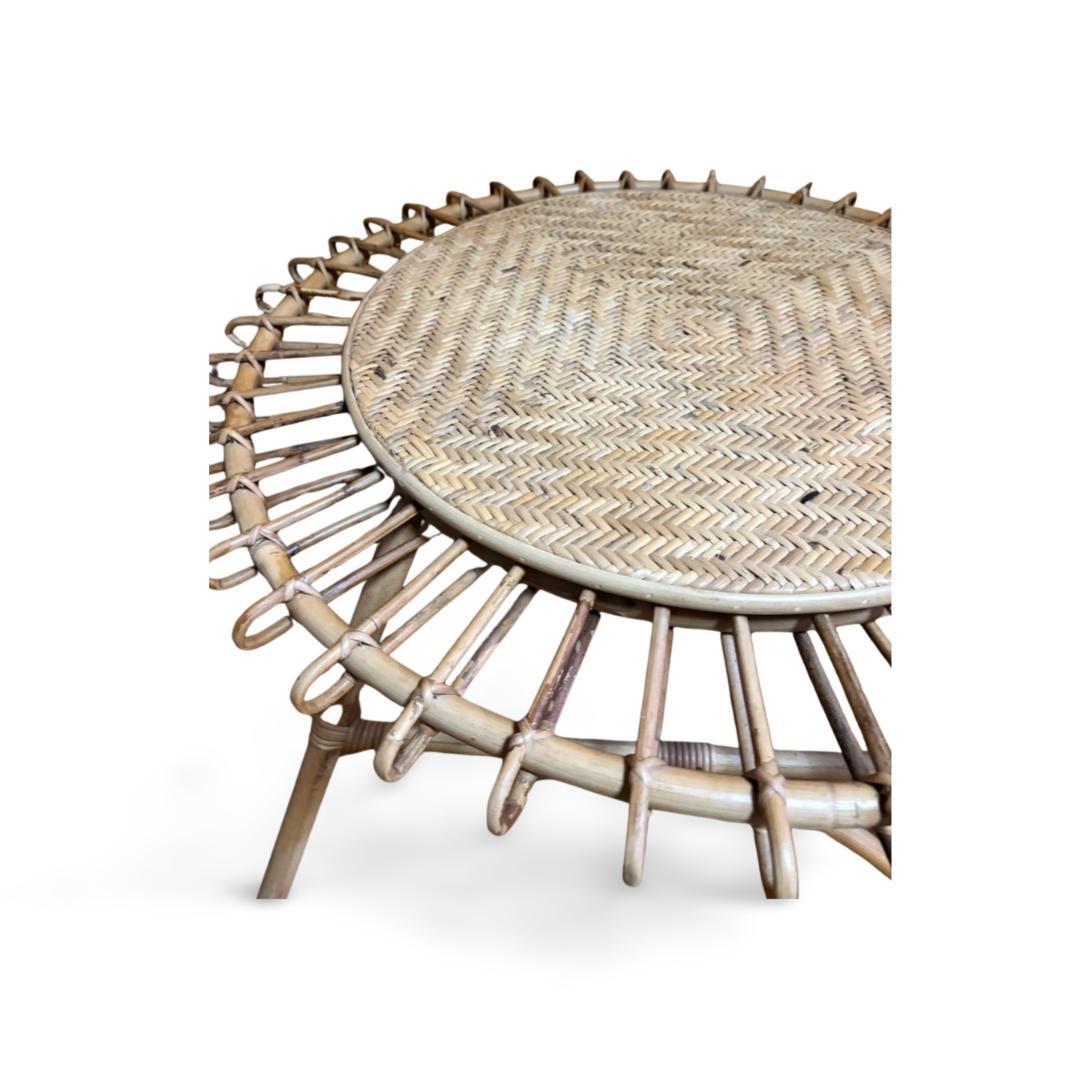 JUGLAS（ユグラ） ラタン ヴィンテージデザイン センターテーブル 藤