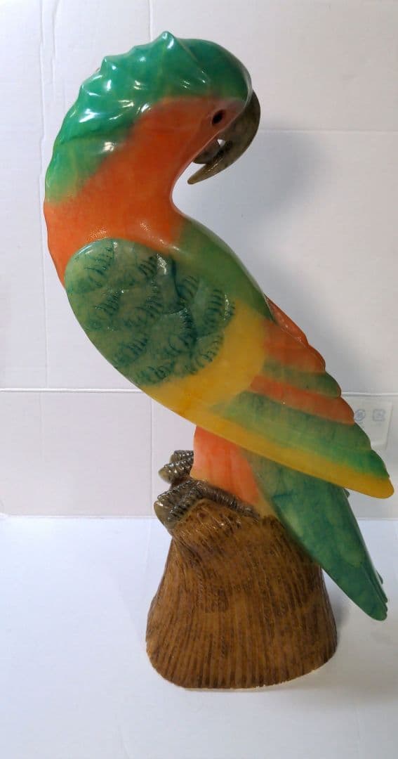 【新品未使用品難有り】アンティークイタリア製大理石オウム