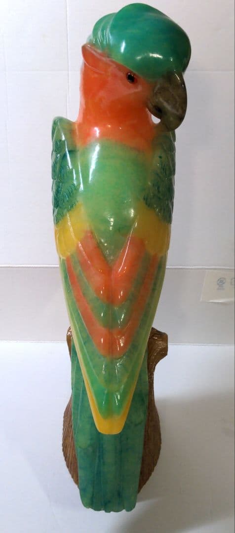 【新品未使用品難有り】アンティークイタリア製大理石オウム