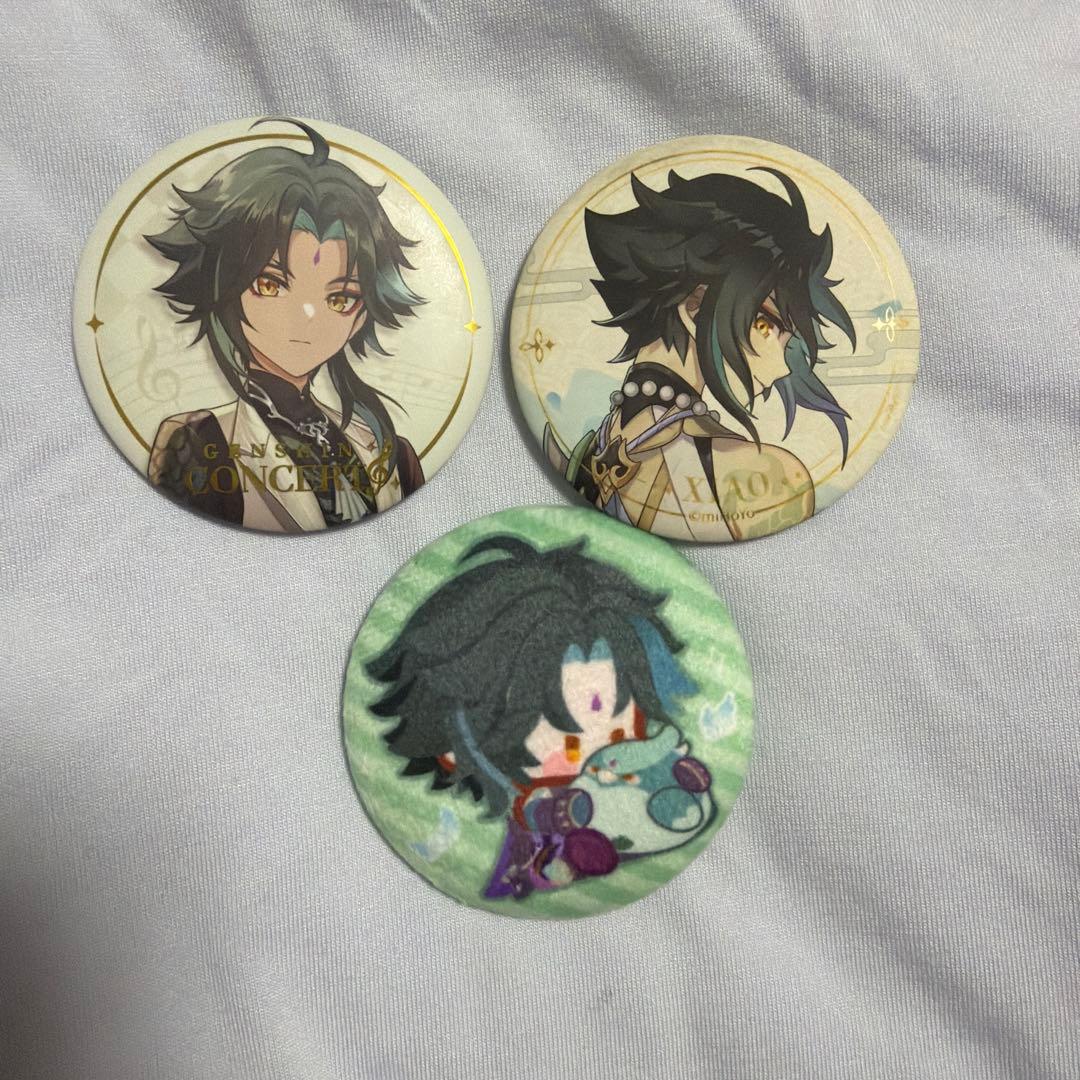 原神 魈 缶バッジ まとめ3点 - メルカリ