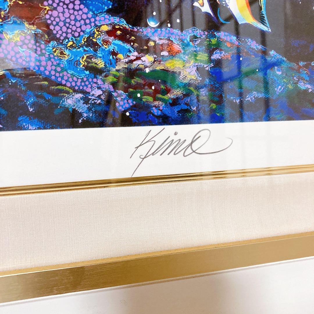 キモ KIMO ブリリアントデイ 83 直筆サイン 限定エディション 絵画