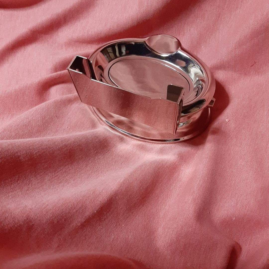 美品◆アンティーク調◆ダビドフ灰皿シガーアシュトレー◆ステンレス製