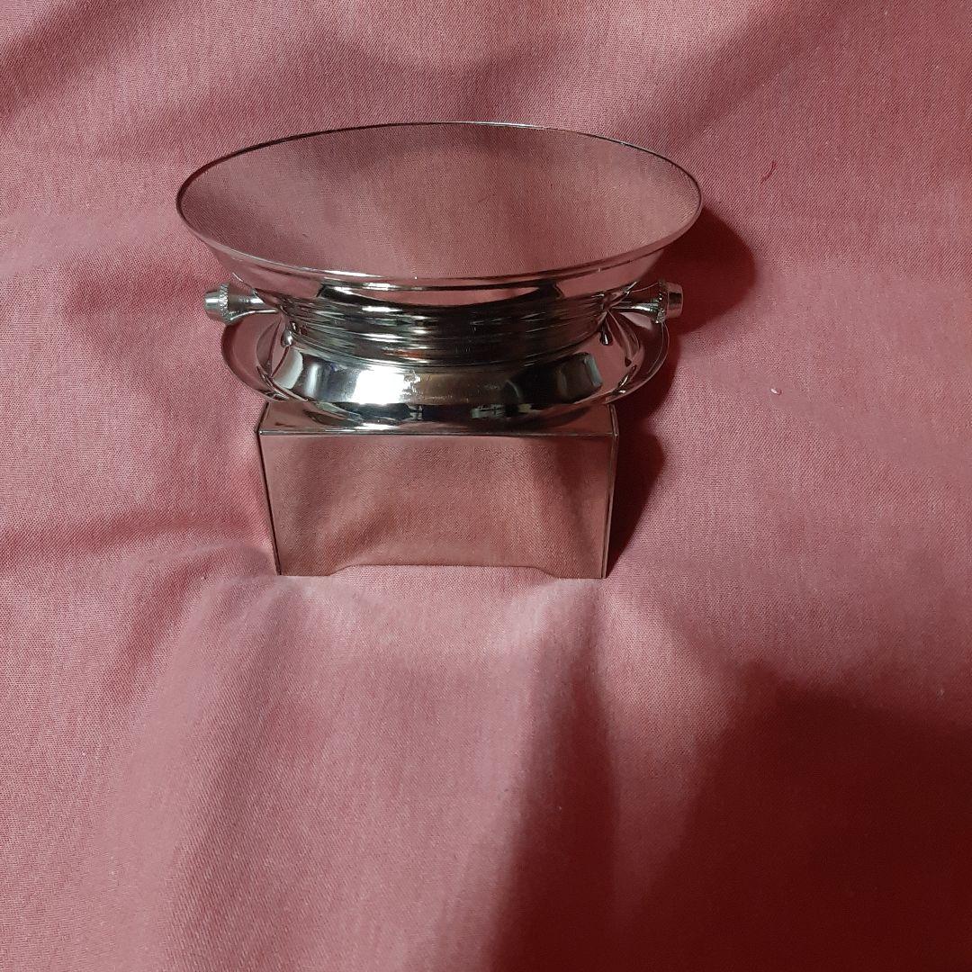 美品◆アンティーク調◆ダビドフ灰皿シガーアシュトレー◆ステンレス製