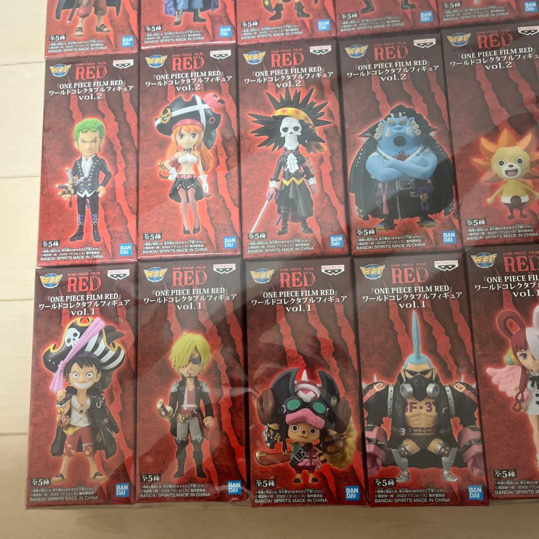 ONE PIECE FILM RED フィギュアワーコレセット 全20体