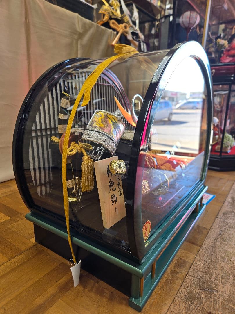 【展示品】五月人形　兜　上杉謙信　閉店セール