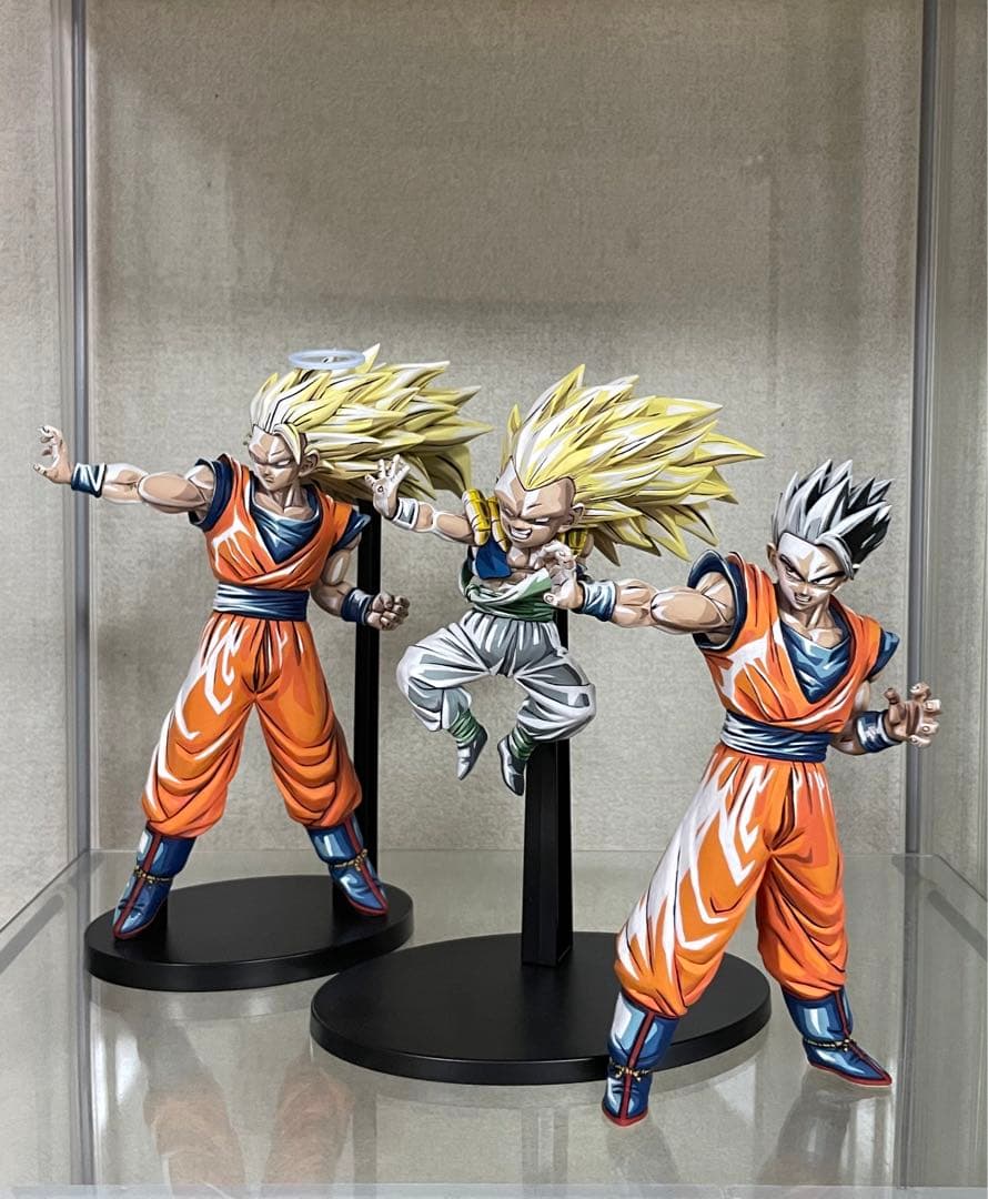 ドラゴンボール　リペイント　MATCH MAKERS 3体セット　二次元彩色