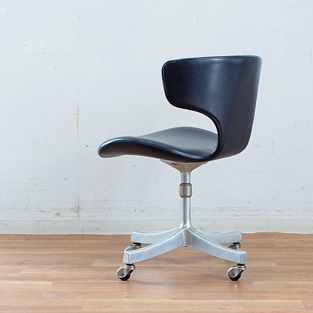 ビンテージ 天童木工/tendo カブトチェア キャスター付き 剣持勇