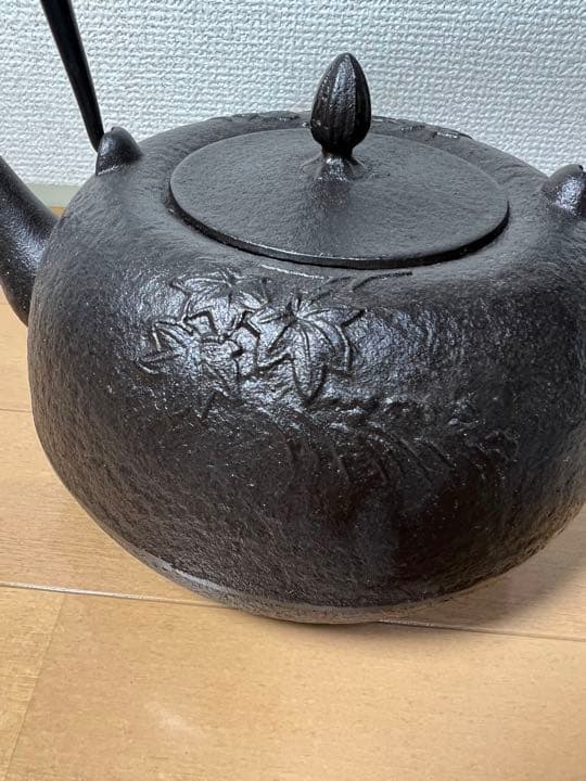 262 南部鉄器　鉄瓶　美品