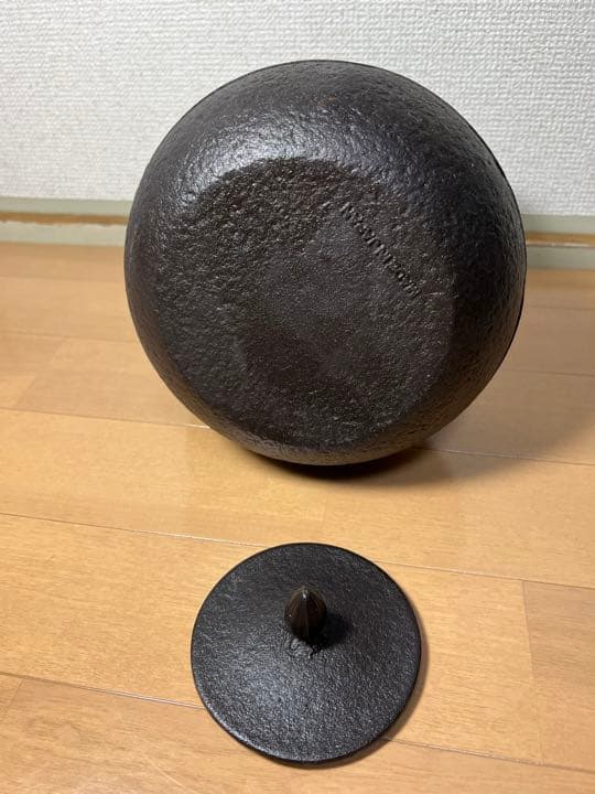 262 南部鉄器　鉄瓶　美品