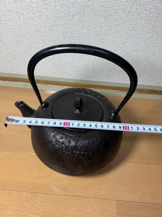 262 南部鉄器　鉄瓶　美品
