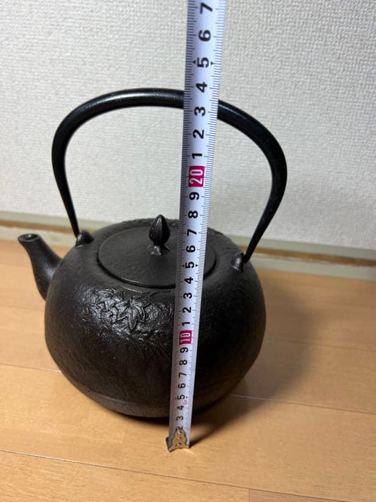 262 南部鉄器　鉄瓶　美品