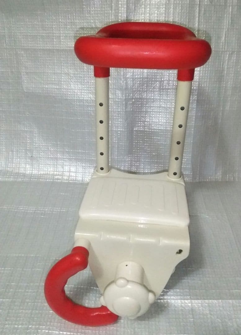 安寿 浴槽用手すり UST-130 レッド 介護