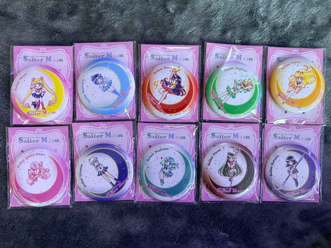 セブンイレブン限定 明治 セーラームーン 缶ミラー 10種セット フルコンプ