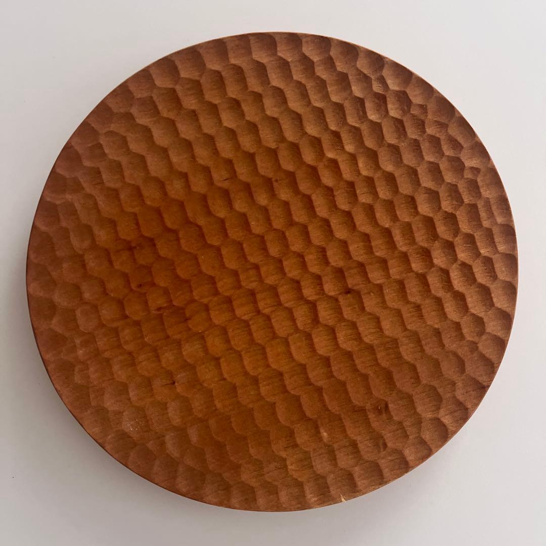 木工房玄 高塚和則さんのパン皿 はちのす掘り2枚セット - メルカリ