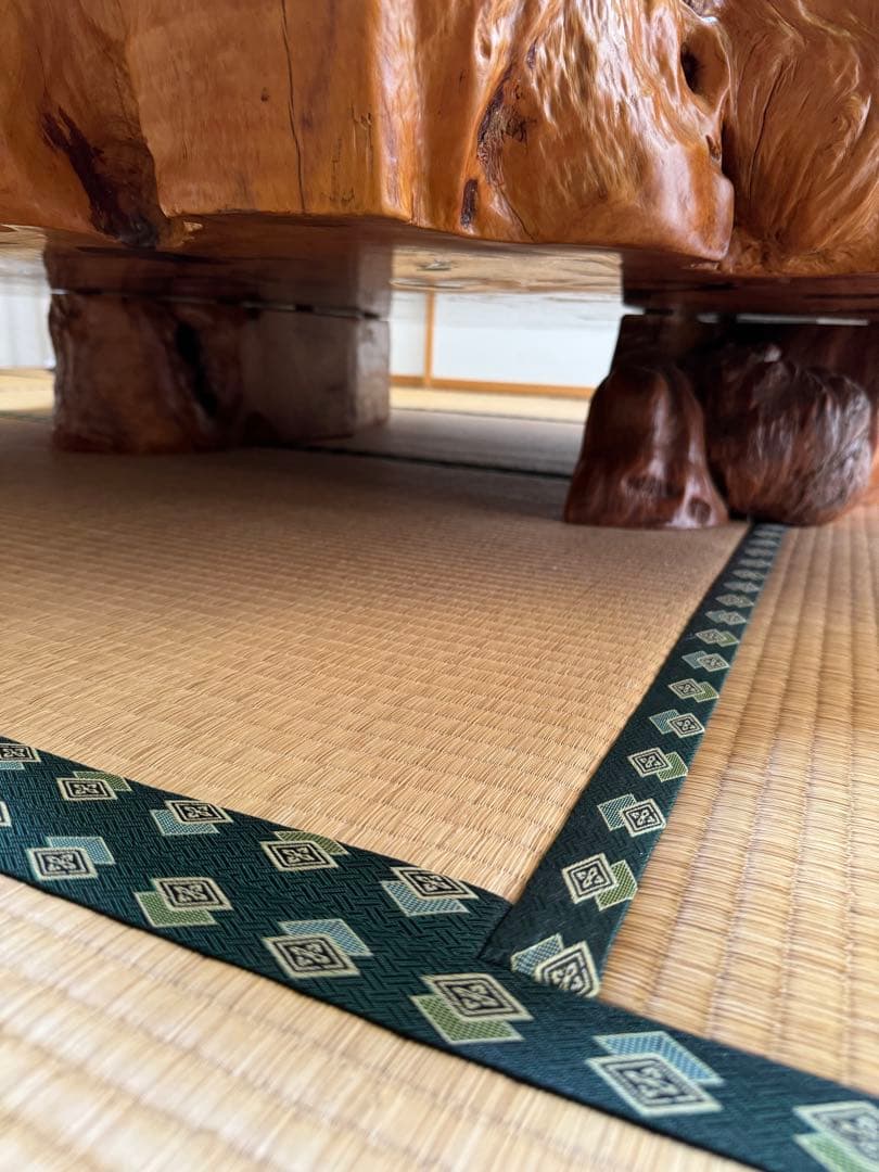 青森下北天然ひば　ローテーブル