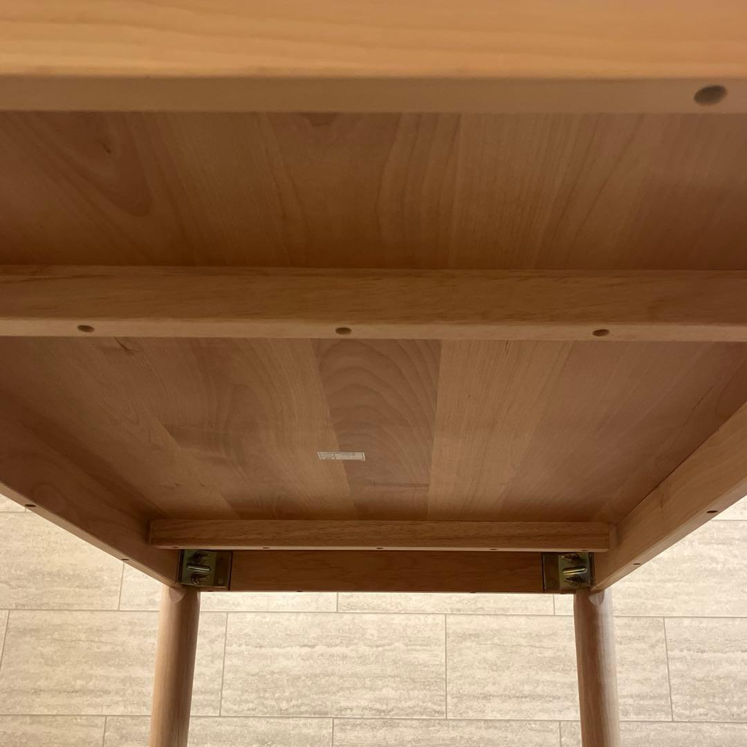 リセノダイニングテーブル_アルダー無垢材_135×80×70