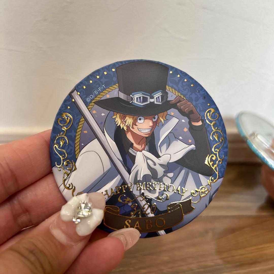 ワンピース サボ エース 輩缶バッジ ハロウィン バースデー - メルカリ