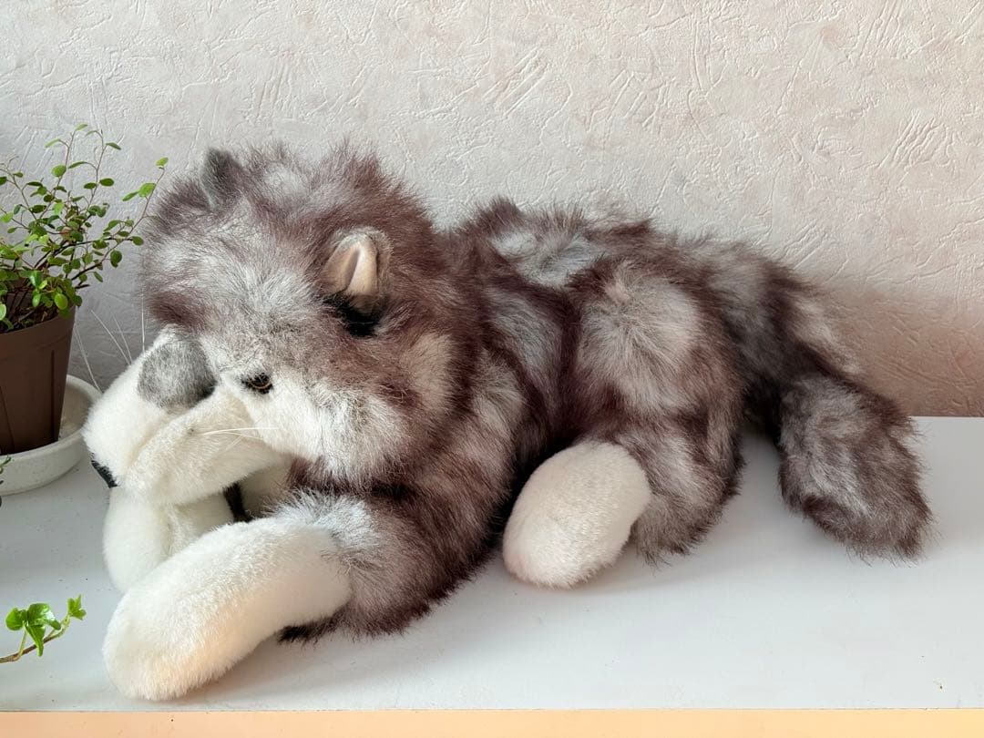 フォークマニス パペット オオカミ ぬいぐるみ - メルカリ