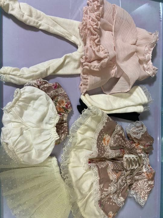 スーパードルフィー 幼SD千夏 箱無し洋服ウィッグセット アイホール拡張あり