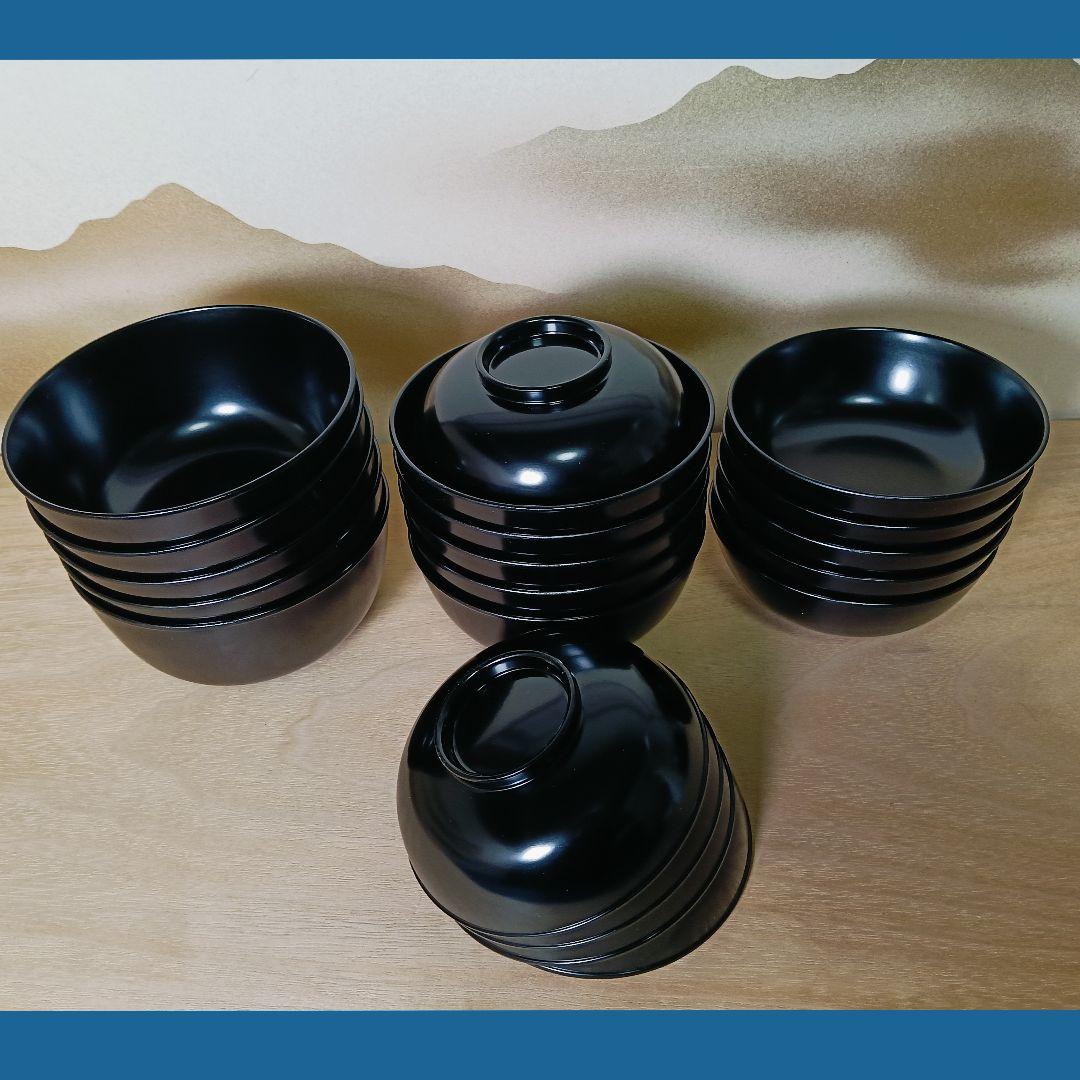 AN40 輪島塗 懐石道具揃 会席道具揃 五客 木製漆塗器 紙箱 未使用あり