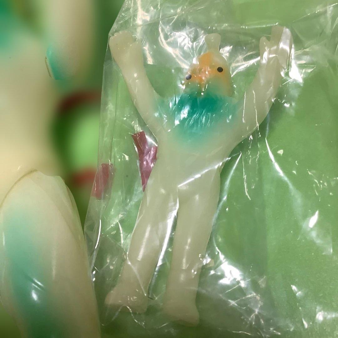 M1号☆ソフビ☆ウルトラQ☆ケムール人☆東京タワープレイセット