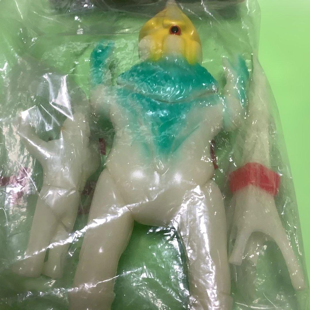 M1号☆ソフビ☆ウルトラQ☆ケムール人☆東京タワープレイセット