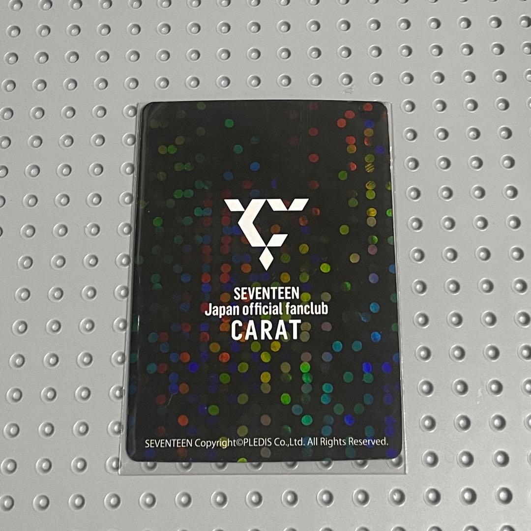 SEVENTEEN ファンクラブ会場更新特典トレカ ウォヌ CARAT セブチ