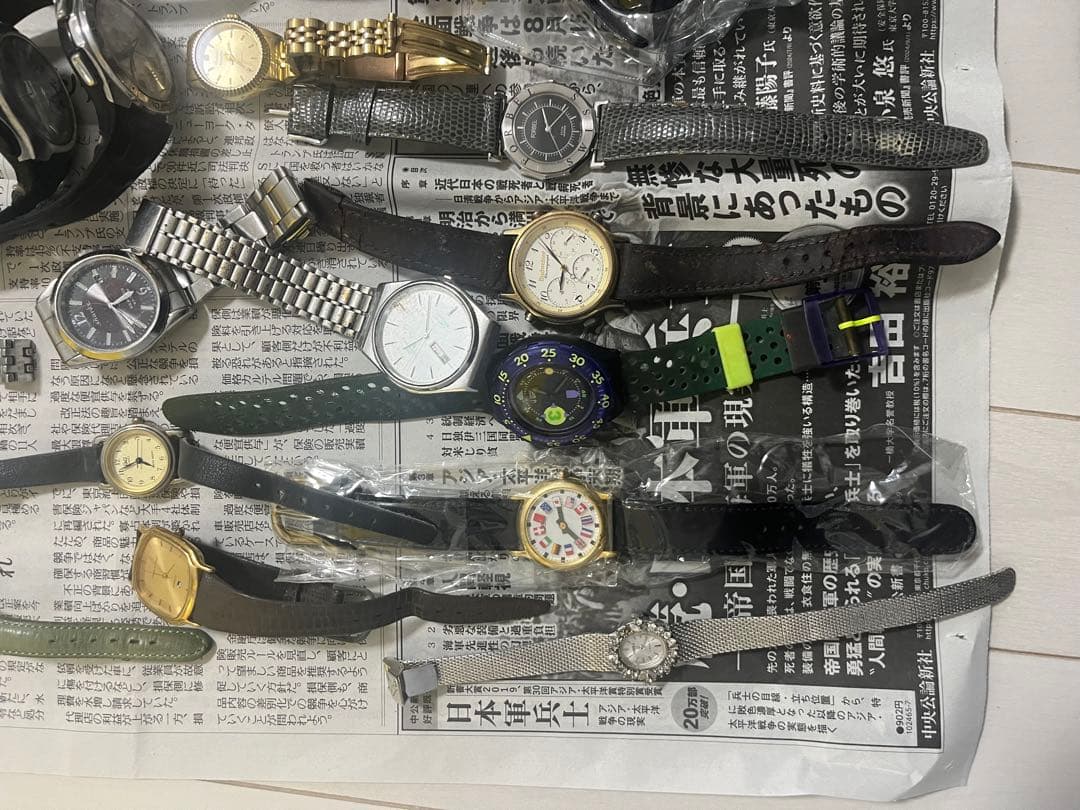 ジャンク時計　まとめ売り約80点以上！！