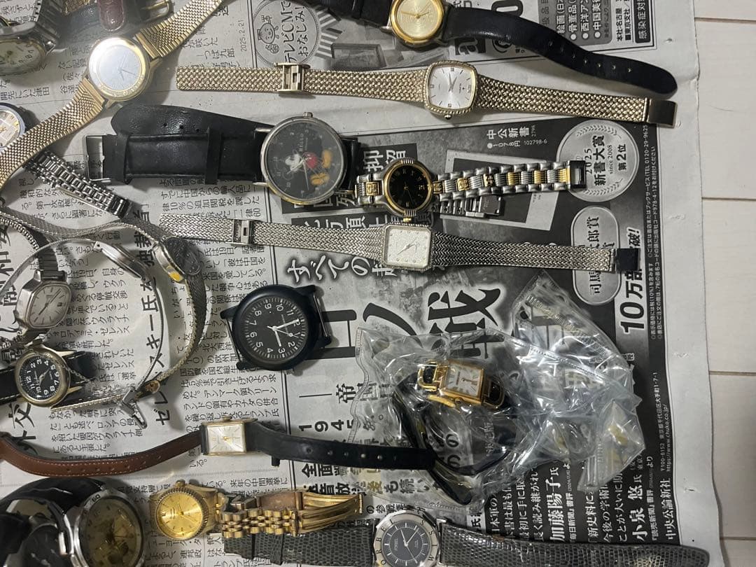 ジャンク時計　まとめ売り約80点以上！！