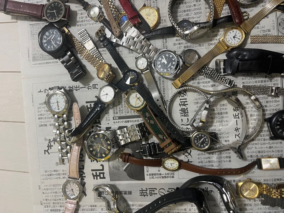 ジャンク時計　まとめ売り約80点以上！！