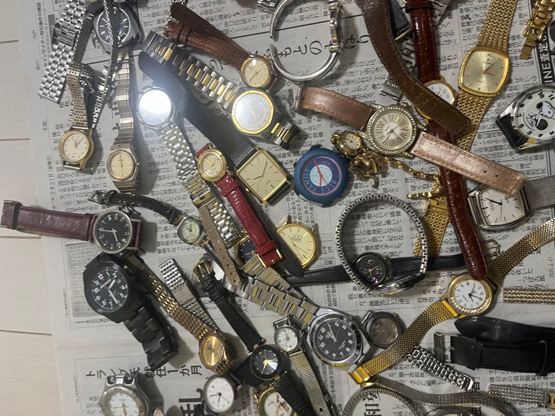 ジャンク時計　まとめ売り約80点以上！！