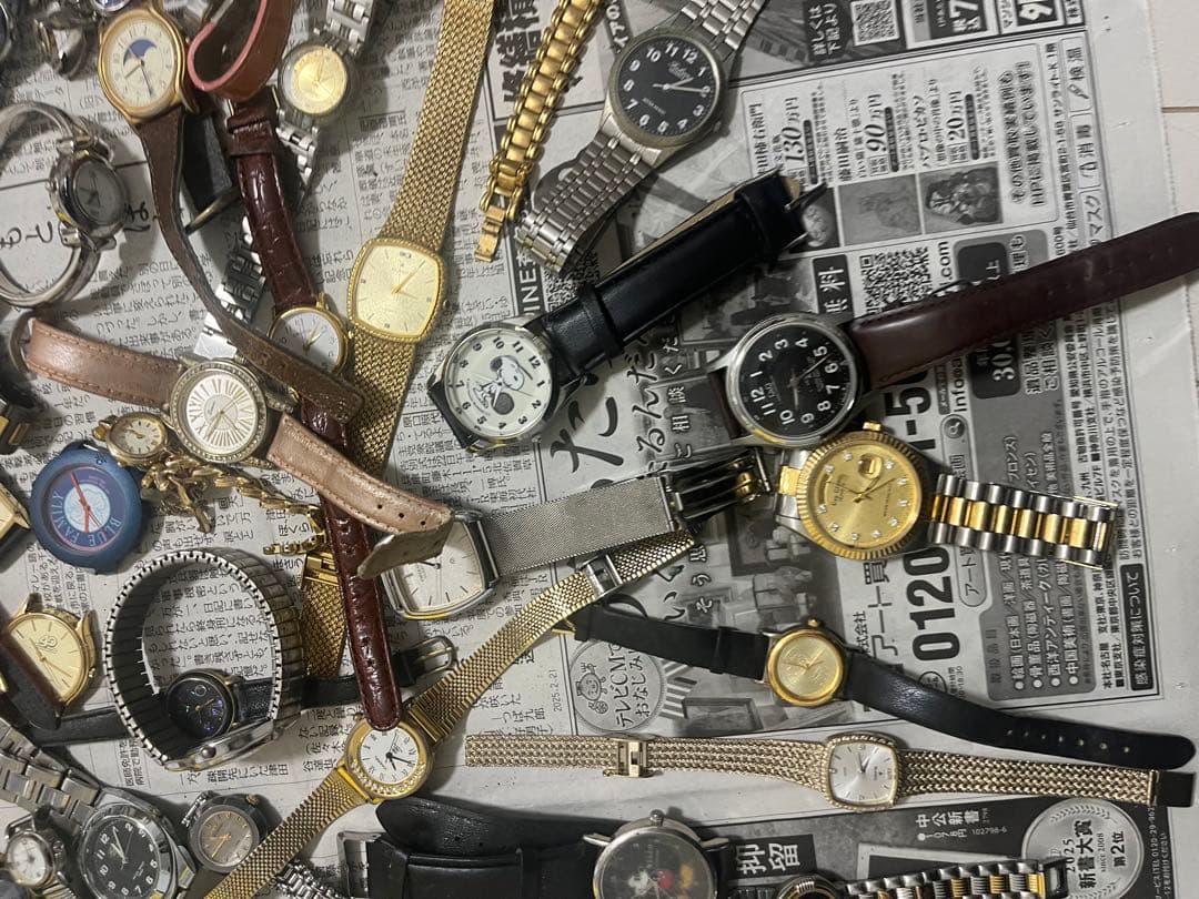 ジャンク時計　まとめ売り約80点以上！！