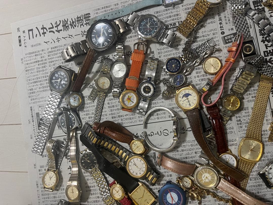 ジャンク時計　まとめ売り約80点以上！！