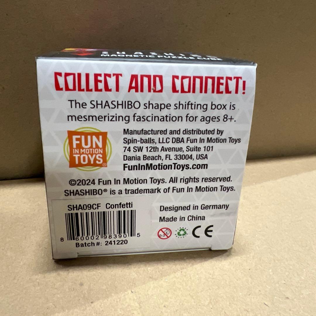 Shashibo 変形パズルキューブ マグネット立方体受賞歴あり＊3個 - メルカリ