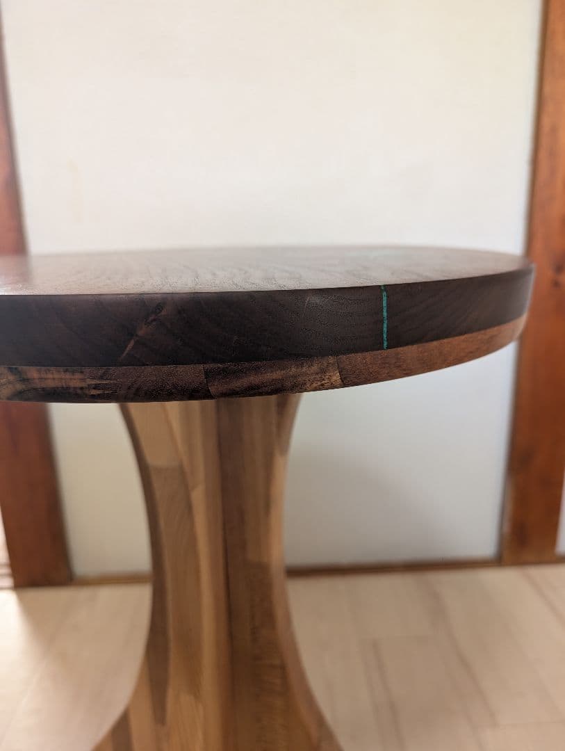 ハンドメイド♡ウォールナットサイドテーブル