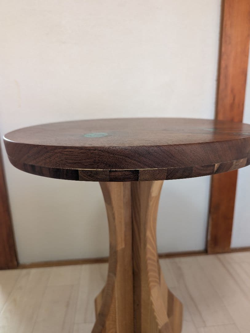ハンドメイド♡ウォールナットサイドテーブル