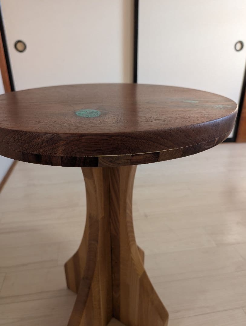 ハンドメイド♡ウォールナットサイドテーブル