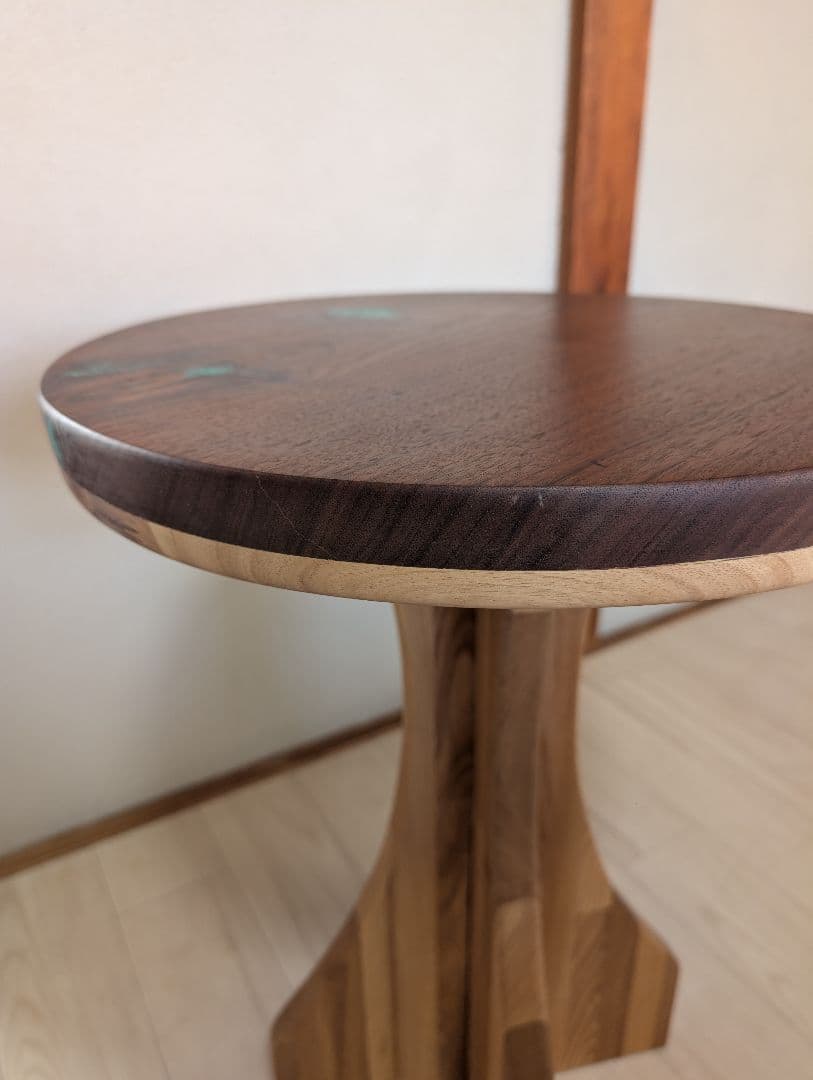 ハンドメイド♡ウォールナットサイドテーブル