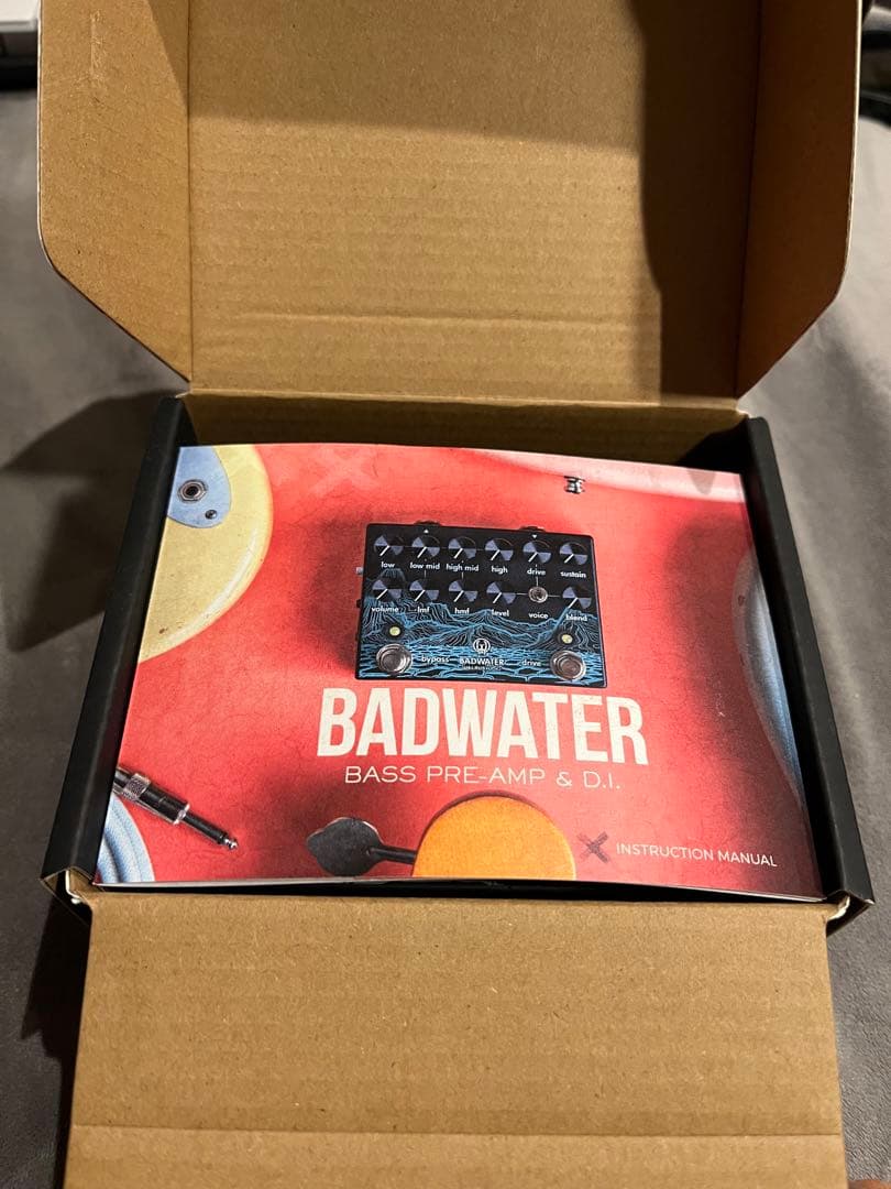 ギター WALRUS AUDIO BADWATER bass pre