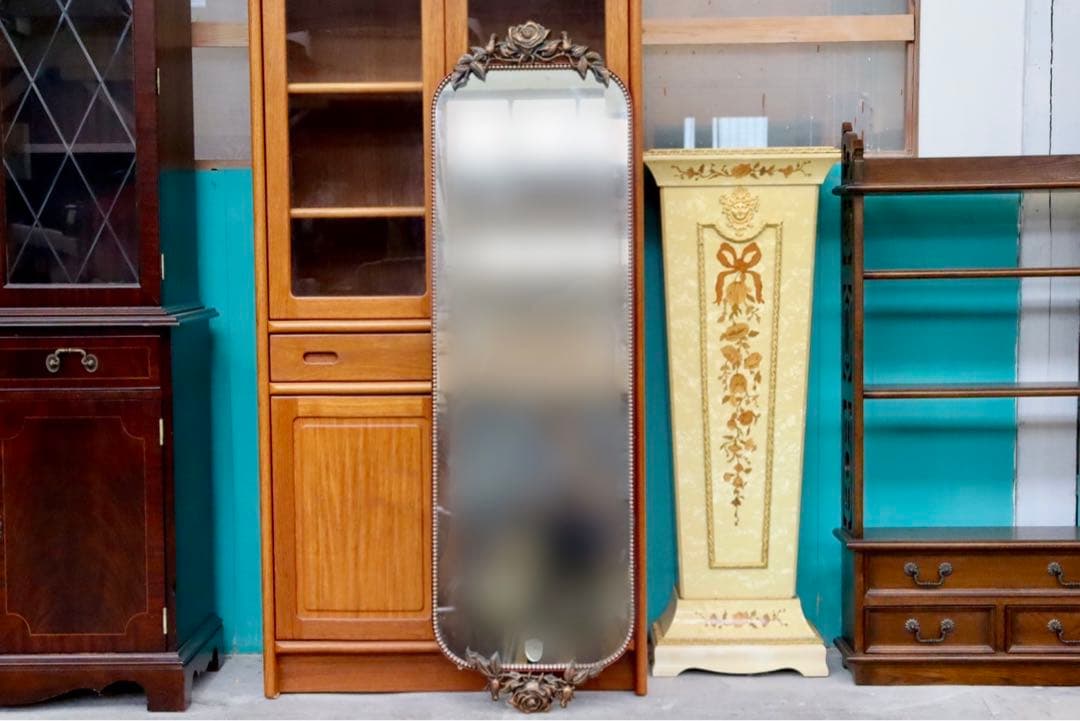 GMIH31○壁掛けミラー ウォールミラー 鏡 姿見 ミラー アンティーク