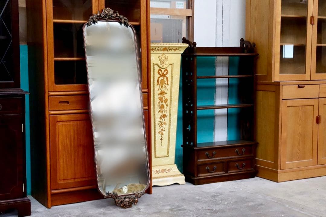 GMIH31○壁掛けミラー ウォールミラー 鏡 姿見 ミラー アンティーク