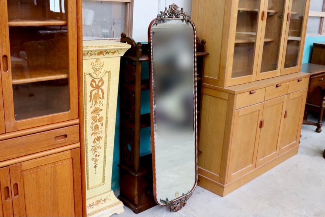 GMIH31○壁掛けミラー ウォールミラー 鏡 姿見 ミラー アンティーク