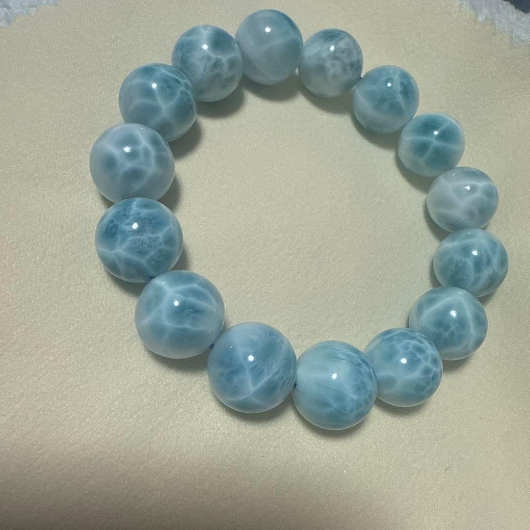 最大の癒し【最高級ラリマー】14mm