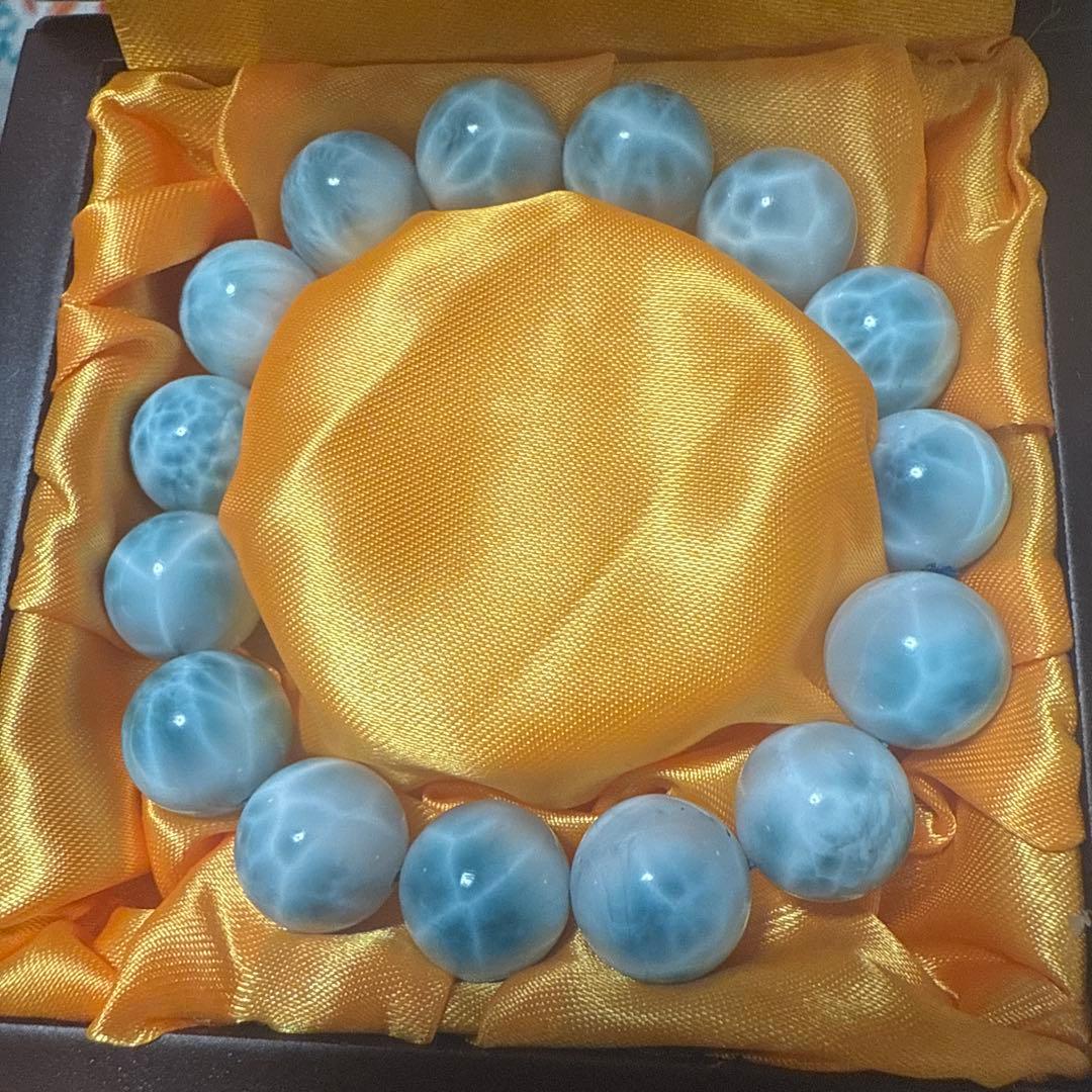 最大の癒し【最高級ラリマー】14mm